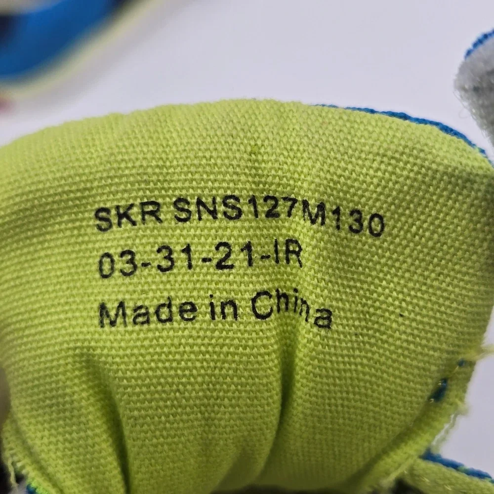 See Kai Run Lucci Blue Wide Toe Box Toddler Boys Athletic Shoes Sneakers 8 NWOT